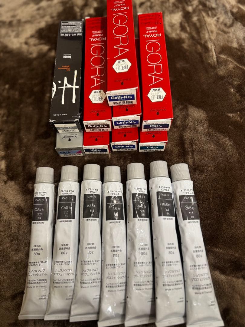 【新品】カラー剤　16本