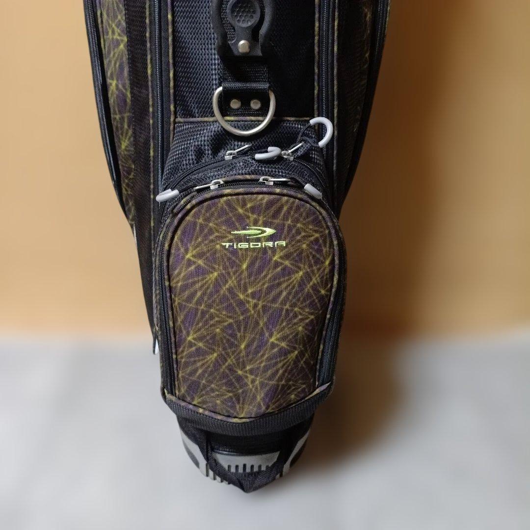 軽量TIGORA　分離スタンド付きゴルフバッグ・迷彩デザイン