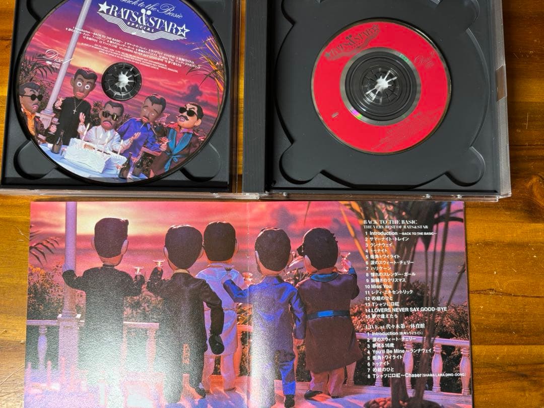 シャネルズ、ラッツアンドスター　CD5枚セット