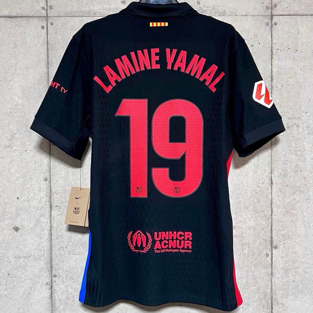 【新品/タグ付き】24/25 FCバルセロナ ♯19 ヤマル【Mサイズ】選手仕様