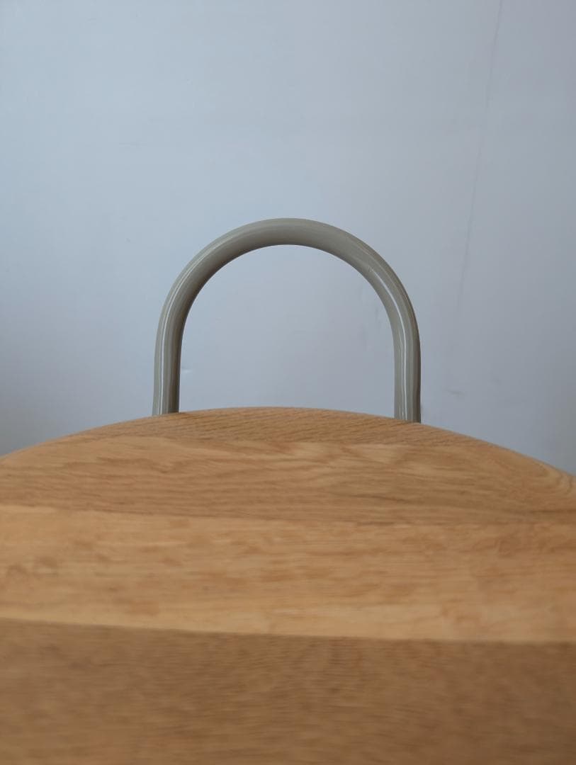 ビンテージ アノニマス 取っ手付き スツール チェア ウッド×メタル 美品