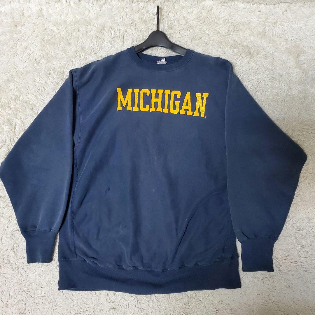 トップス 90s Champion MICHIGAN Reverse Weave 3XL
