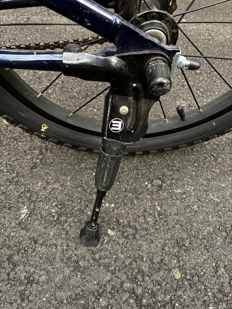 ヨツバサイクル　18インチ　ネイビー　送料込み