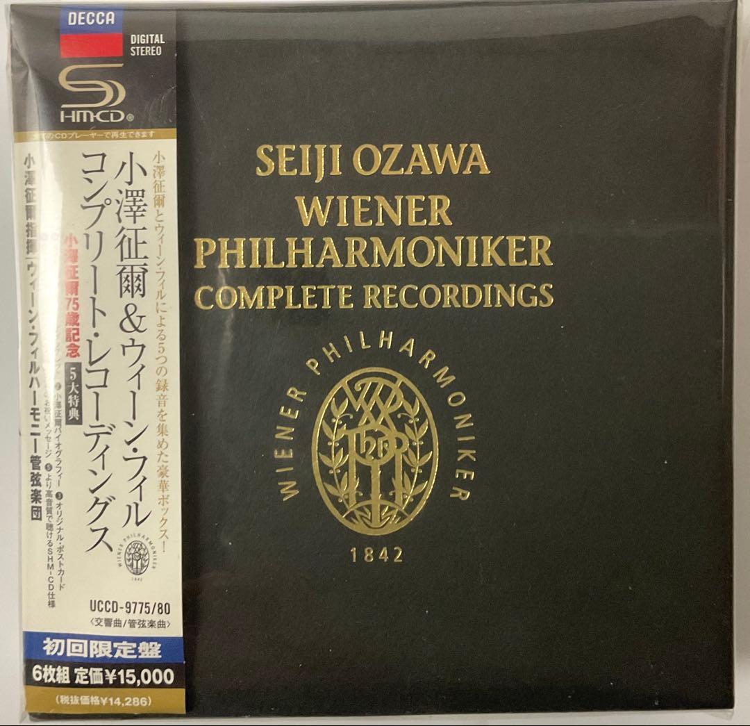 小澤征爾 ウィーン・フィル コンプリート・レコーディングス 6枚組