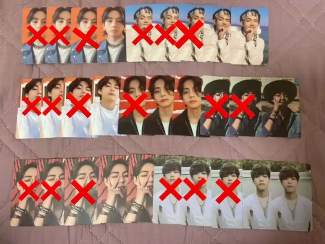 テテ テヒョン BTS butter 11枚セット