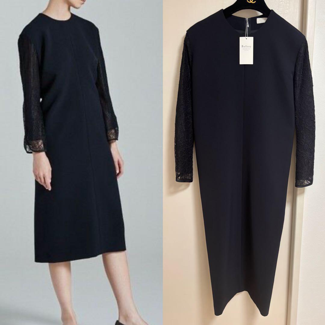 新品タグ付き　ボールジィ　ドライダブルクロス レースコンビワンピース