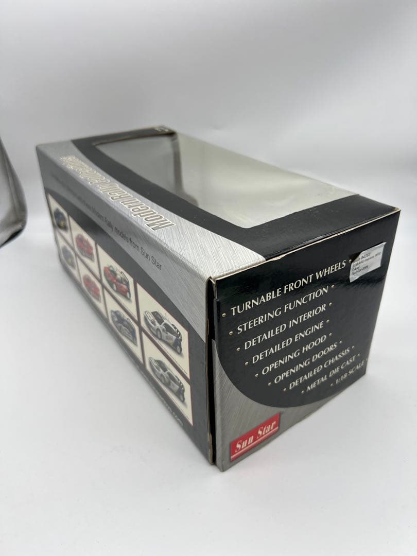 No320ミニカー1/18箱あり SUBARU IMPREZA WRC