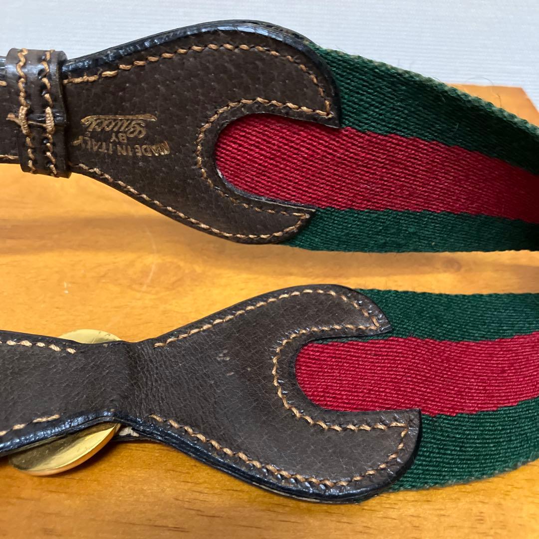 オールドグッチ　OLD GUCCI ベルト　レトロ　ヴィンテージ