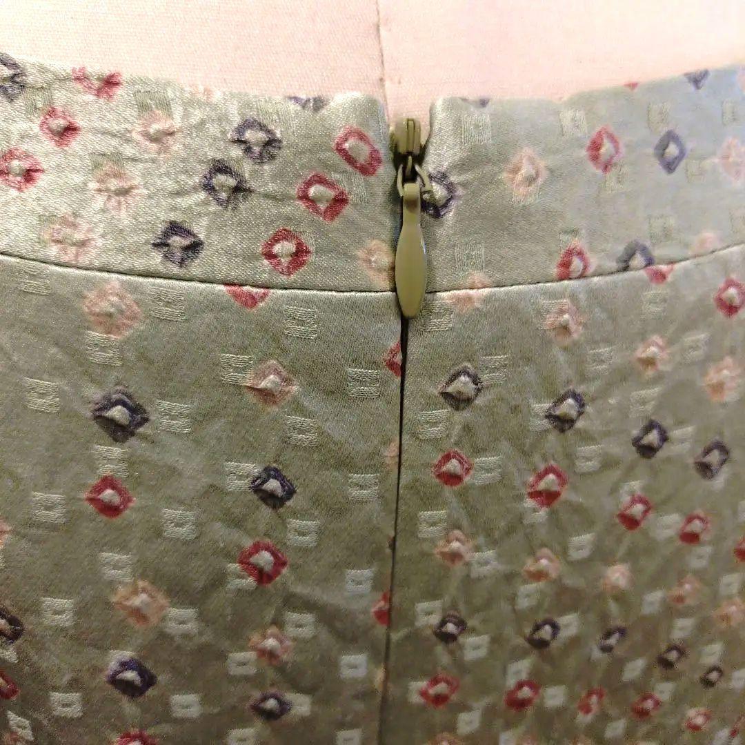 小*豆様 kiyoko koga 絹のお仕立て七分袖ワンピース