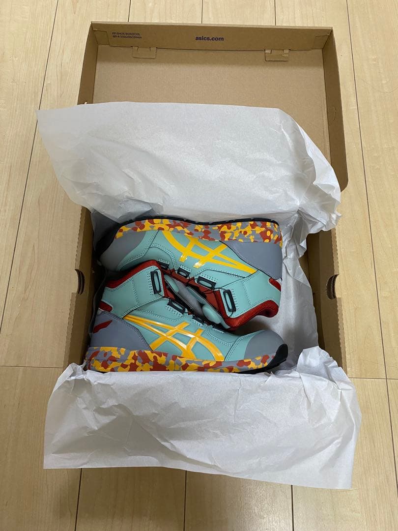 アシックス　安全靴　新品未使用　ウィンジョブCP304 BOA MARBLE