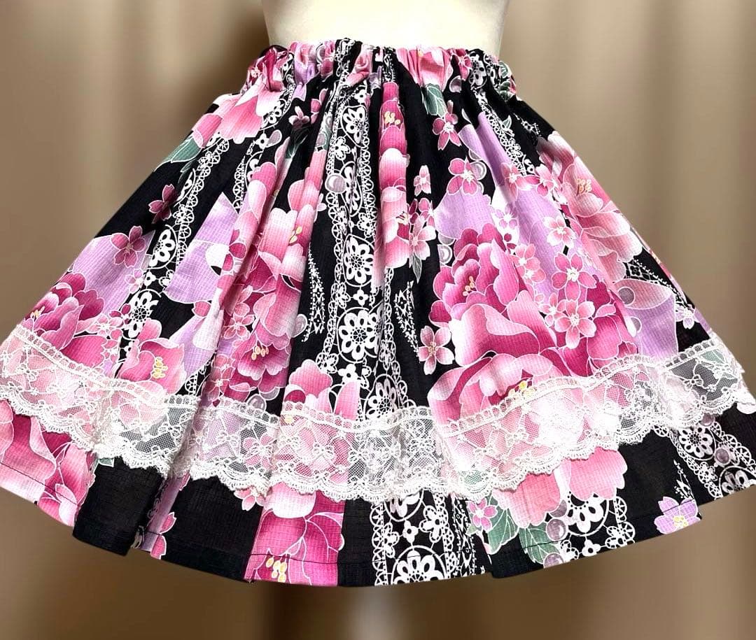 AD⑧浴衣　地雷系　量産型　ドレス　姫ギャル