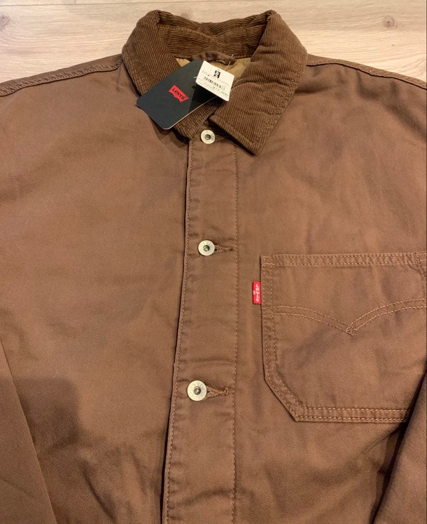 リーバイス　カバーオールジャケット キルティング付き