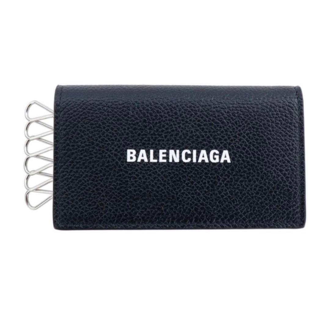 ◆新品◆BALENCIAGA◆6連キーケース◆レザー◆ロゴ入り◆男女兼用