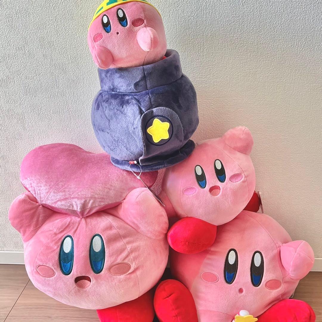 星のカービィ　プライズ　BIGぬいぐるみセット　スターアライズ　大砲