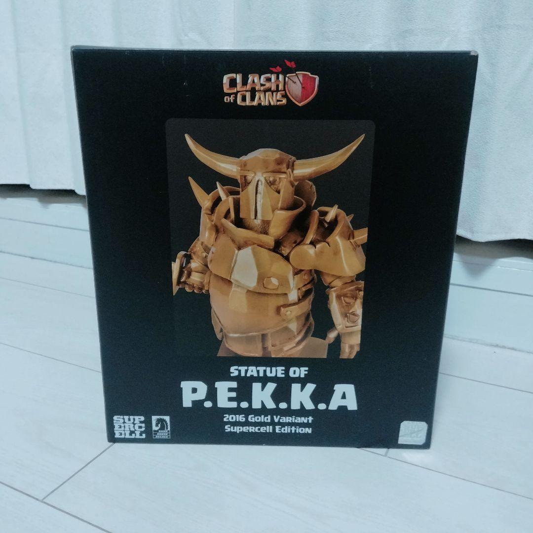 クラッシュオブクラン ゴールドペッカ像 金ペッカ