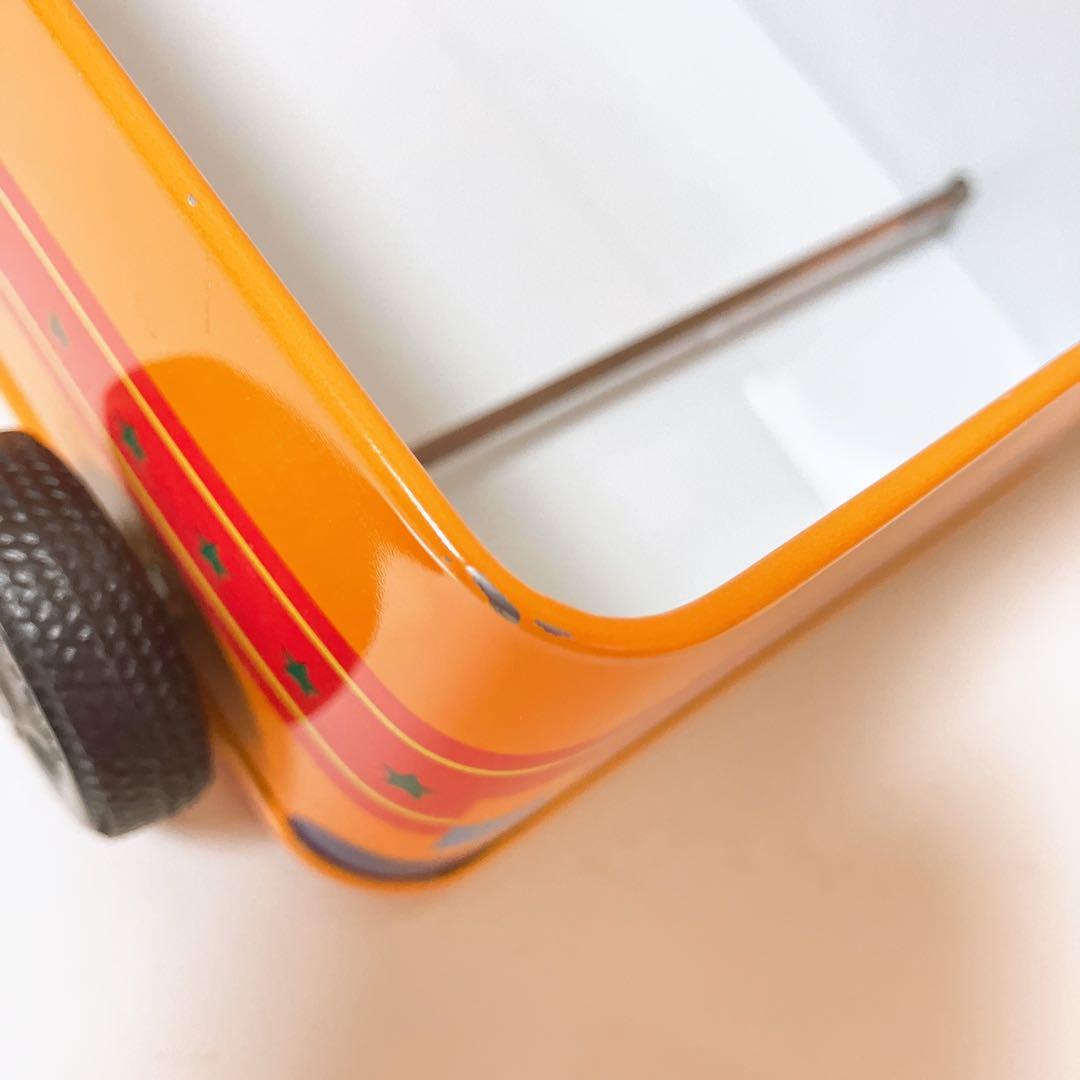 激レア⭐️レトロ 1996年 サンリオわくわくおでかけなかよしバス ブリキ缶 車