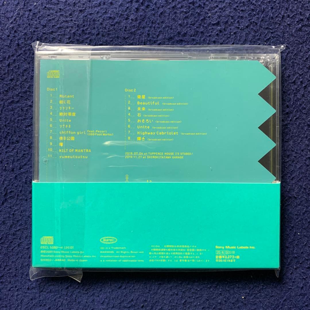 【新品】赤い公園 THE PARK 初回生産限定盤 2CD