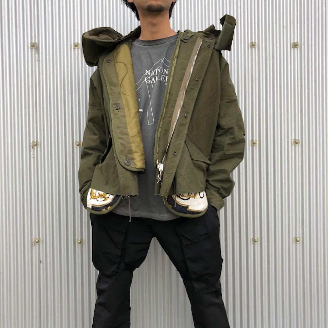 READY MADE レディメイド CUT FISHTAIL PARKA