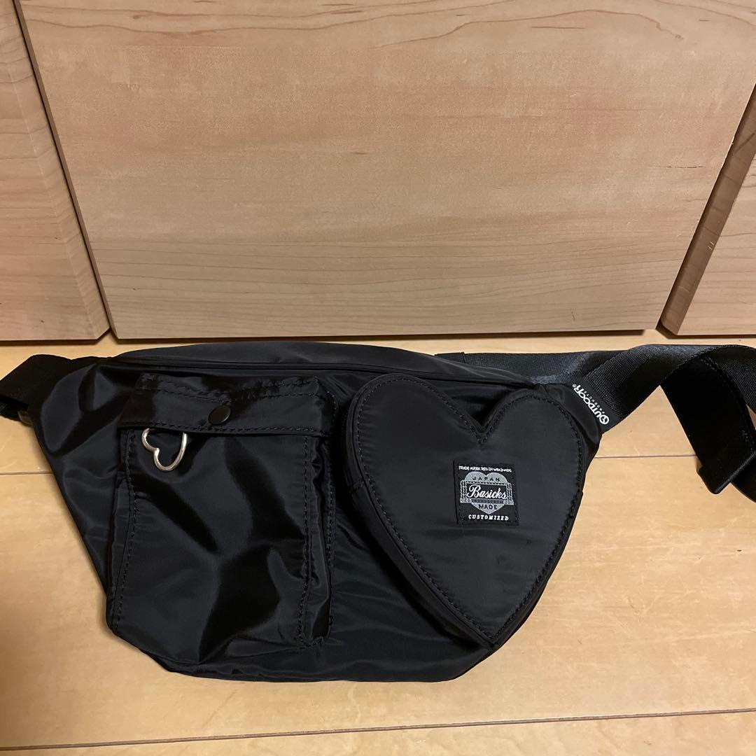 BASICKS ハートウエストバッグ