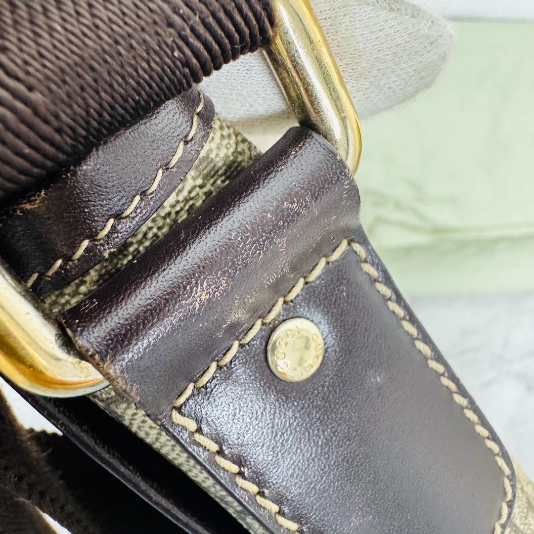 ✨GUCCI✨グッチ✨22366✨GG柄✨ブラウン✨ベージュ✨ショルダーバッグ✨