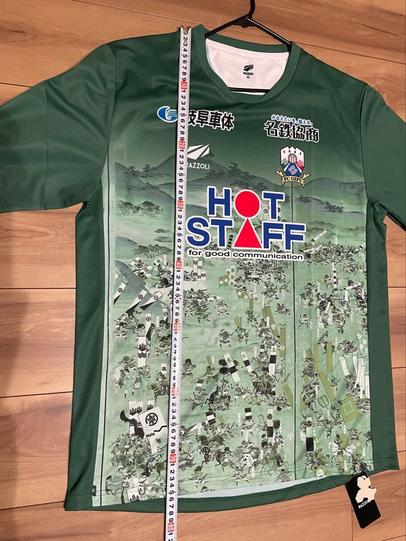 FC岐阜 2023 Razzoli 関ケ原合戦図屏風 限定ユニフォーム GK