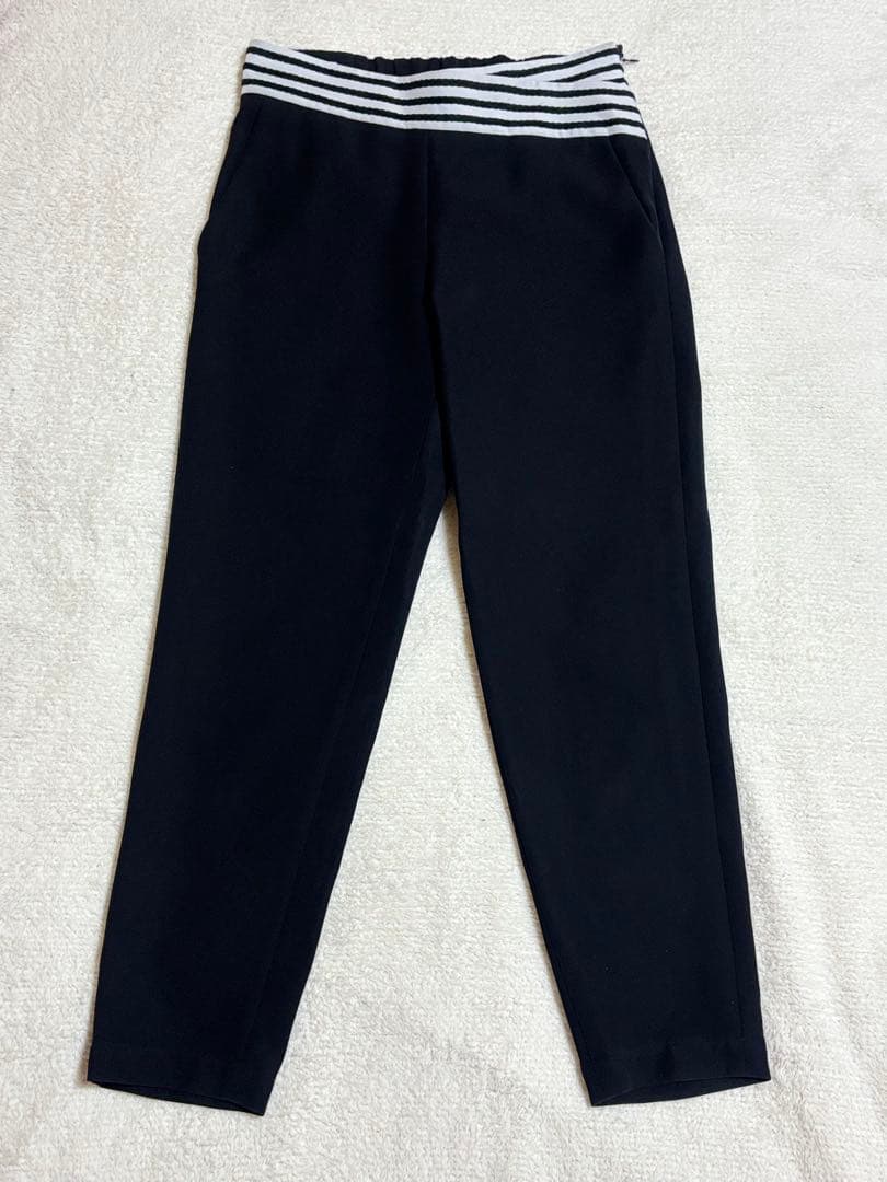 BORDERS at BALCONY 人気 パンツ 黒 36