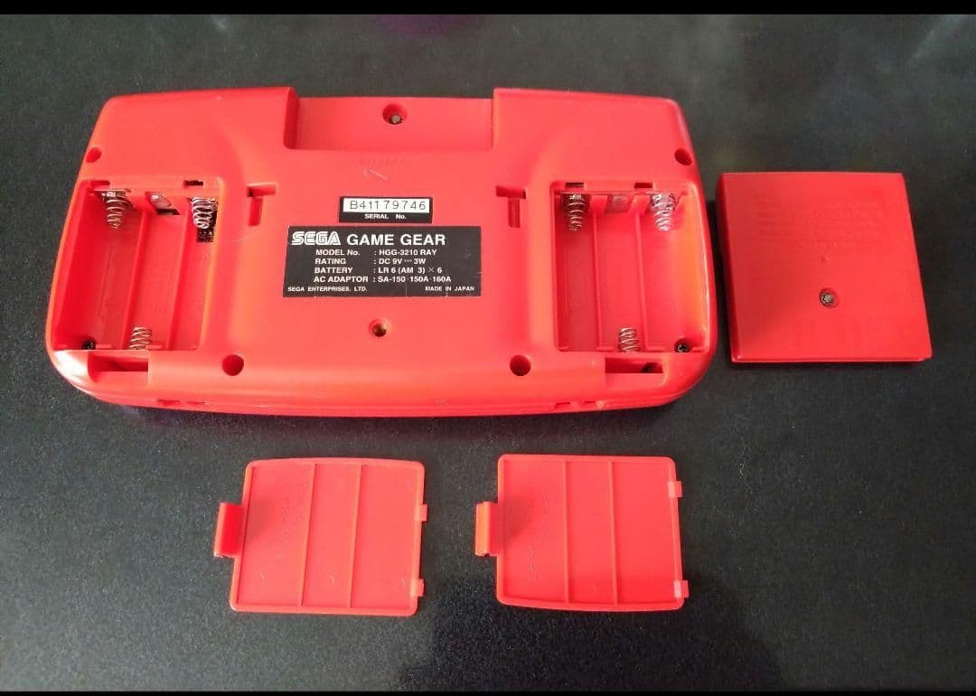 ジャンク　ゲームギア　本体　レイアース　マジックナイト魔法戦士レイアース