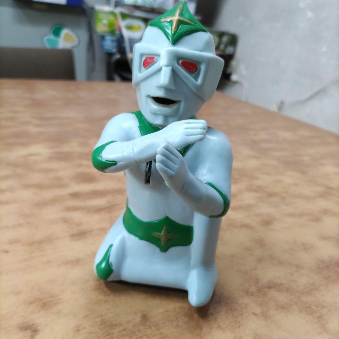 超レア！ミラーマン　ゼンマイソフビ（絶版/中古/稼働品）