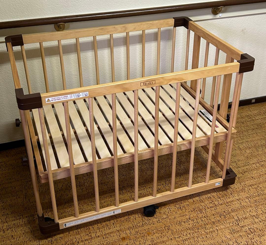 ファルスカ　ミニジョイントベッド　ミニサイズ　ベビーベッド