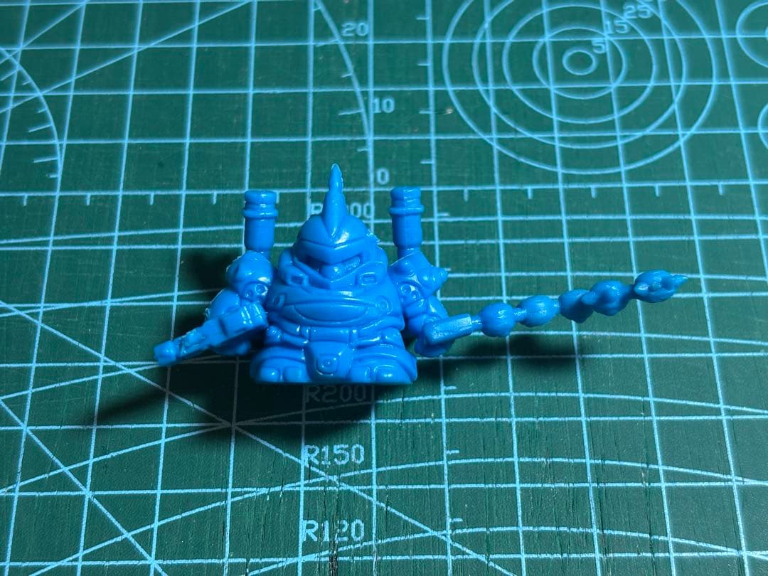 SDガンダムガシャポン戦士 ガン消し ケンプファー 青 限定武器装備