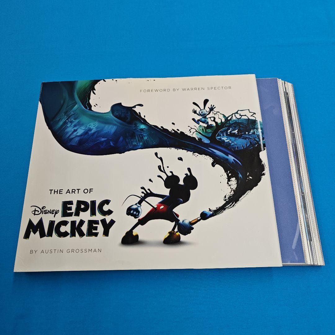 □裁断済み The Art of Disney Epic Mickey 画集
