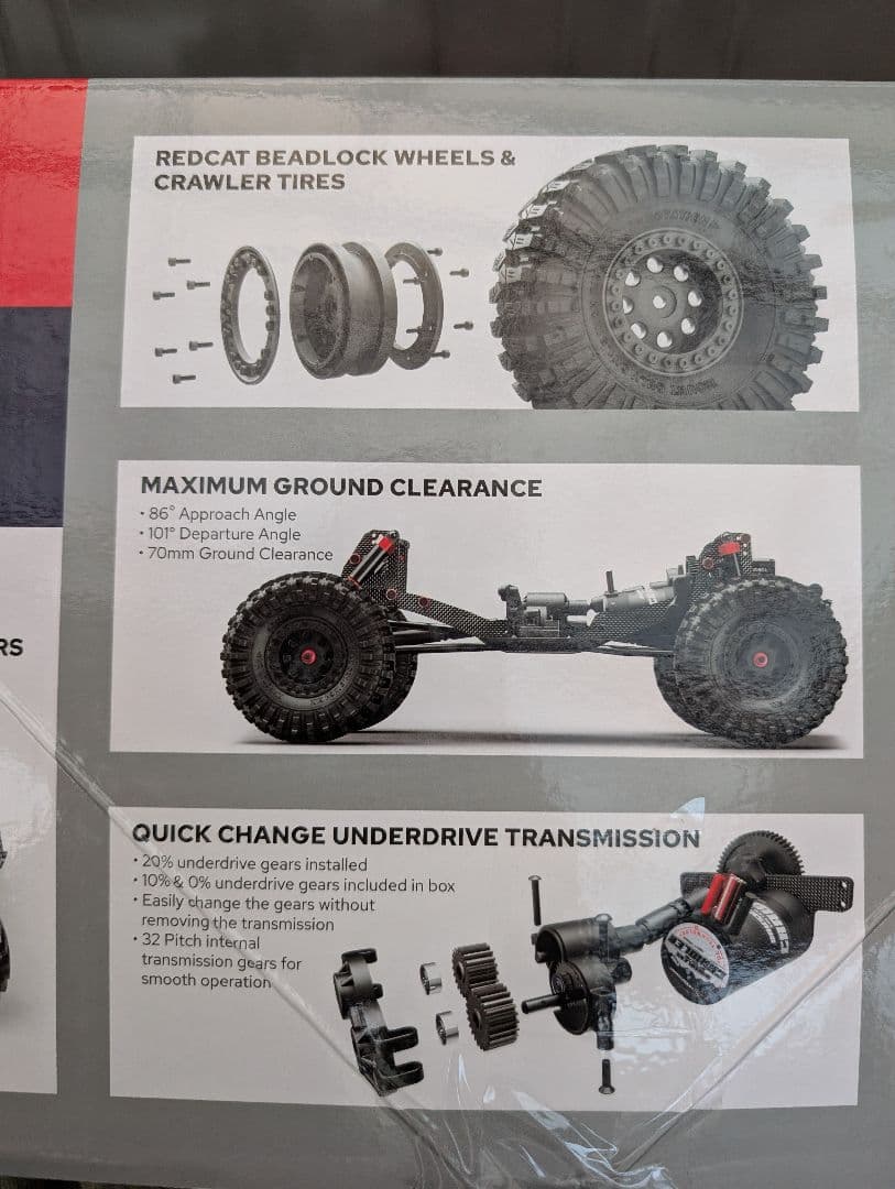 REDCAT Ascent Fusion LCG 1/10 クローラー　ラジコン
