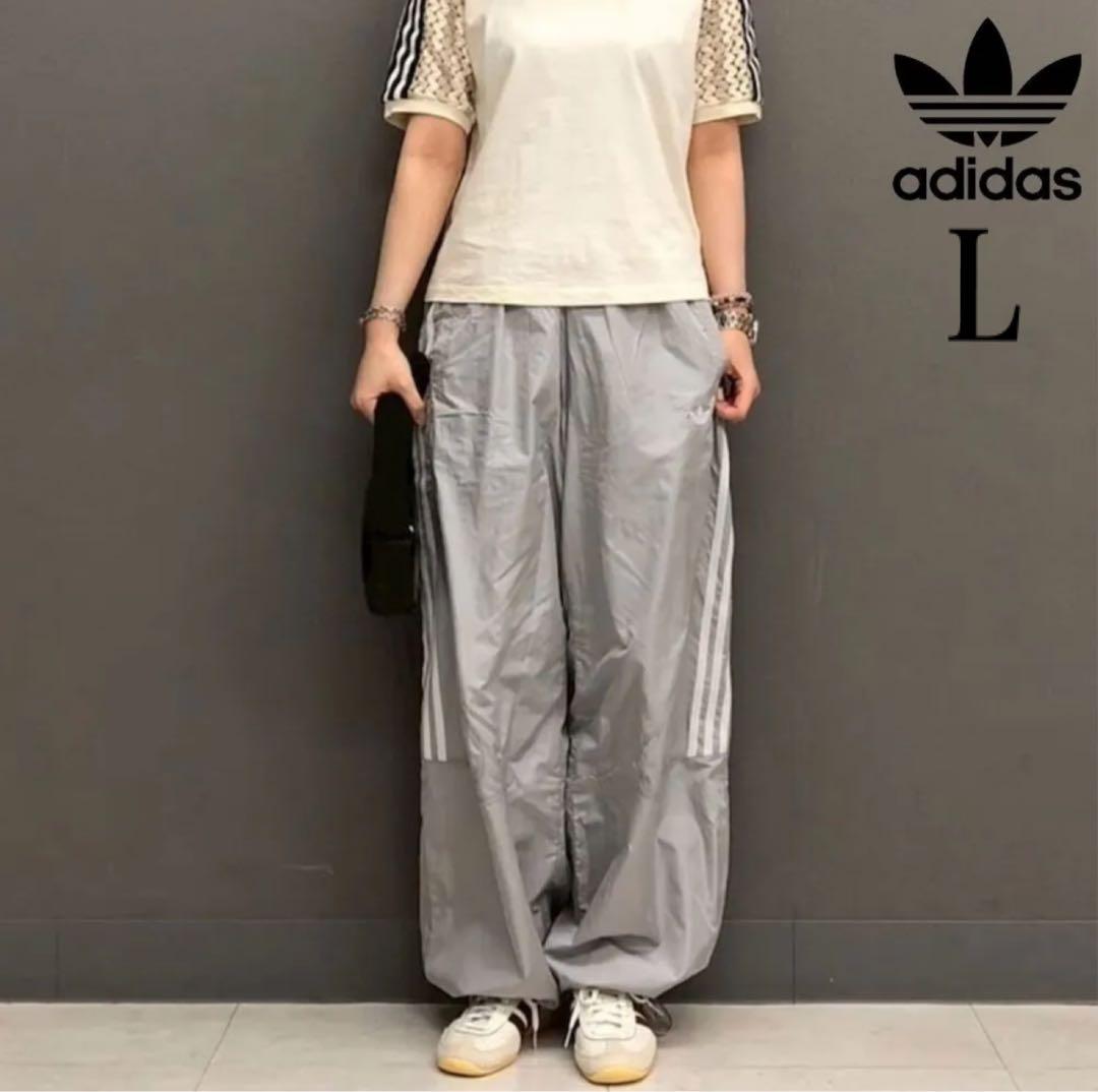 新品L】アディダス アディカラーチームガイスト　オーバーサイズ　トラックパンツ