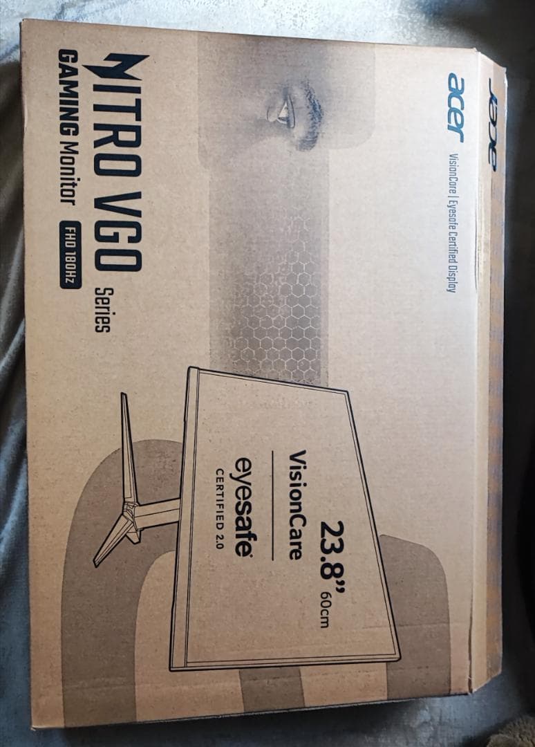 ゲーミングモニター　acer NITRO VGO FHD180Hz IPSパネル