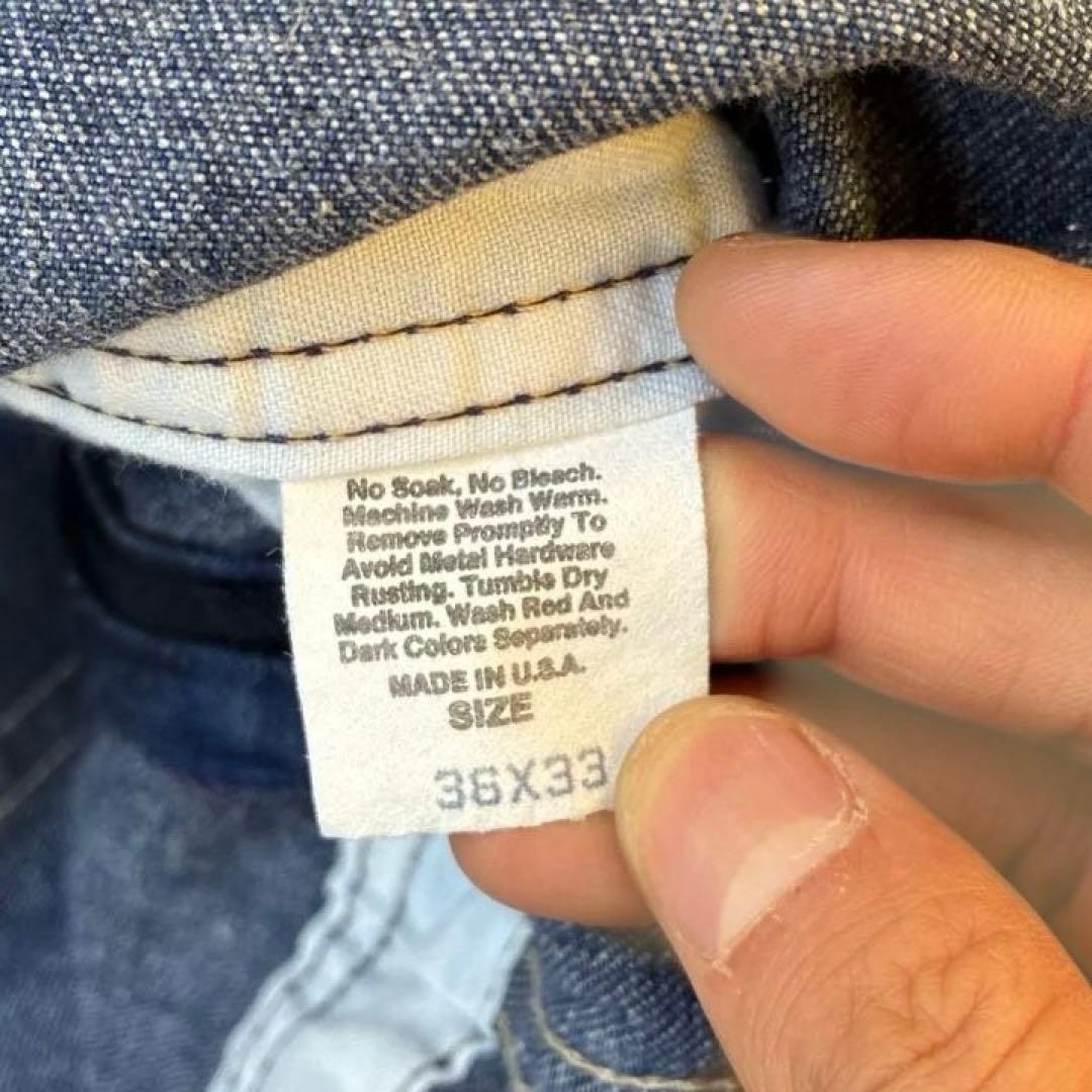 オーバーオール　オシュコシュ　アメリカ製USA70s インディゴブルーデニム古着