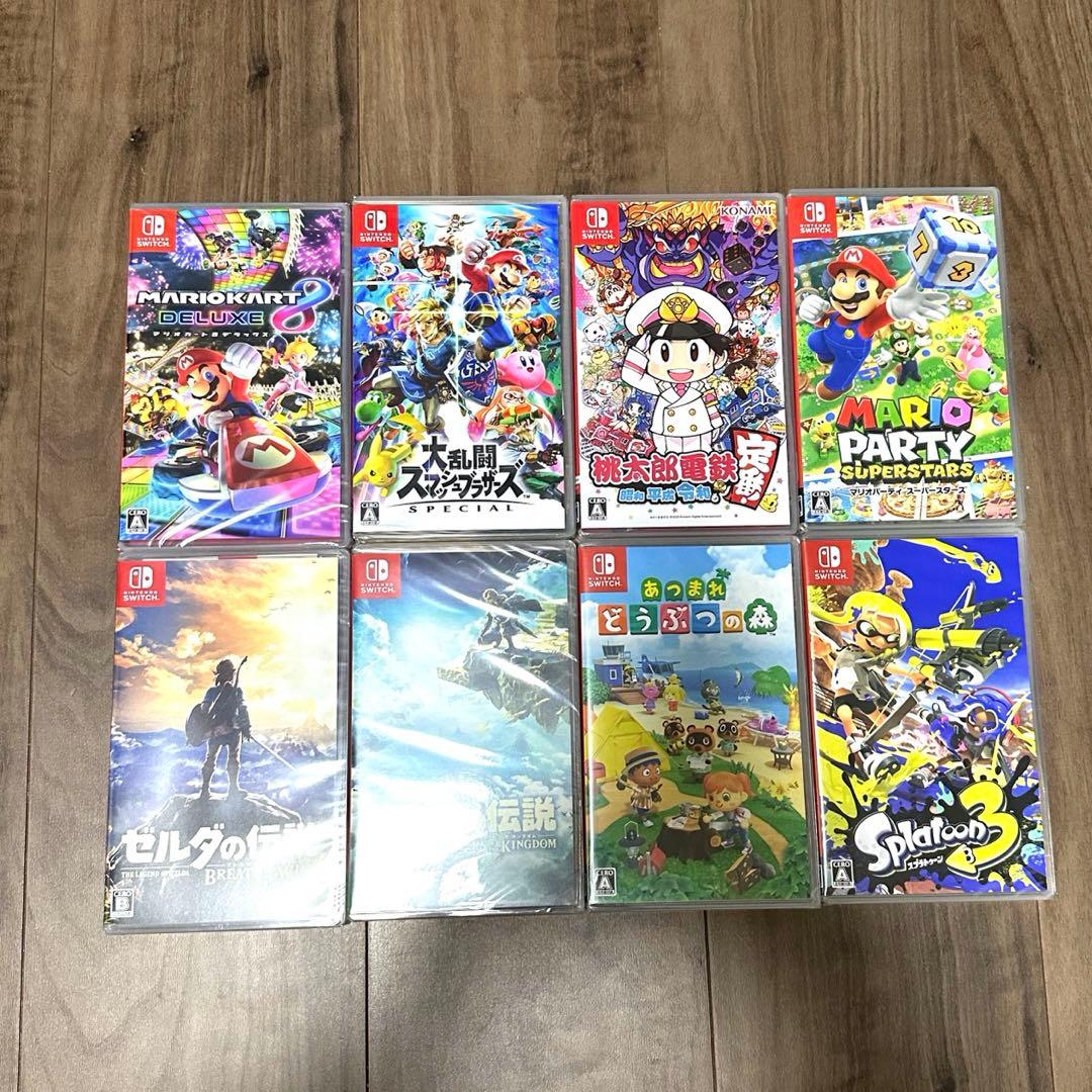 Nintendo Switch ソフト8本　新品未開封