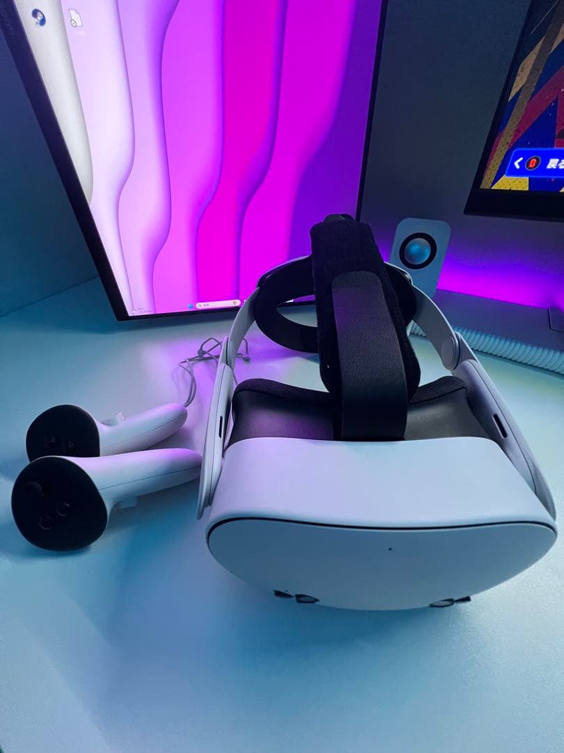 【値下げ交渉OK】QUEST3S 128G 別途購入ヘッドストラップ付き