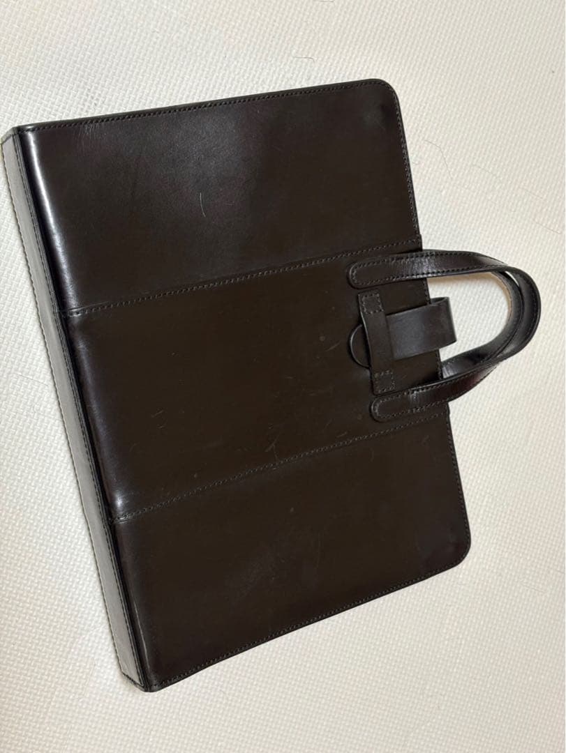 【ヘルツ】二本手薄マチビジネスバック　Sサイズ