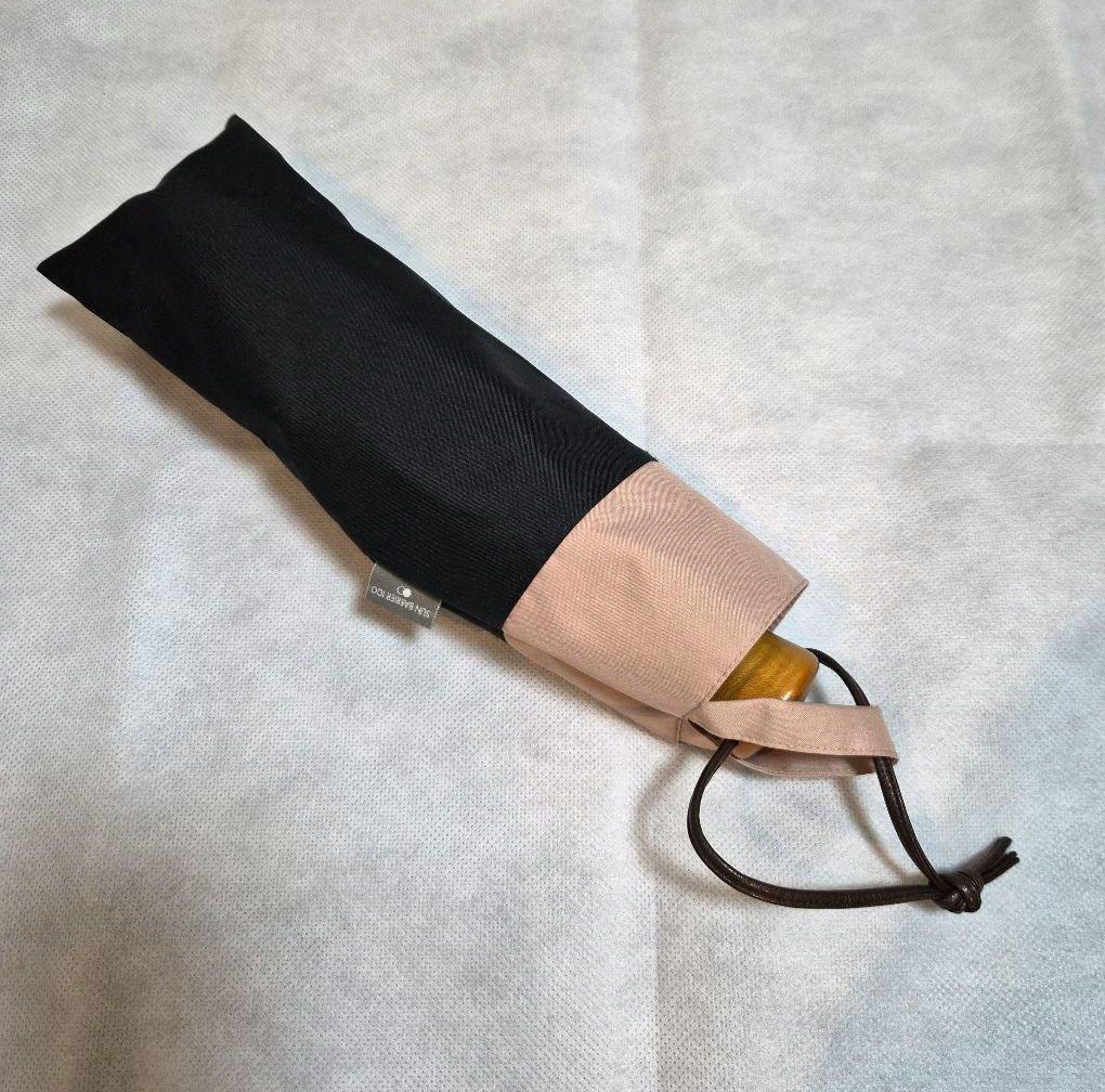 サンバリア100 折りたたみ日傘 ３段折 / コンビ ブラック 晴雨兼用