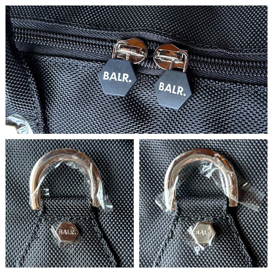 新品　BALR. 2way ナイロン ロゴボストンバッグブラック　大容量