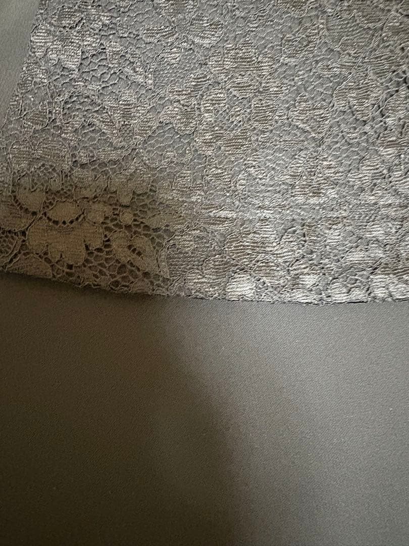 『未使用に近い』⭐️トクコプルミエヴォル⭐️黒地に豪華なレースの所素敵なアップリケ❣️