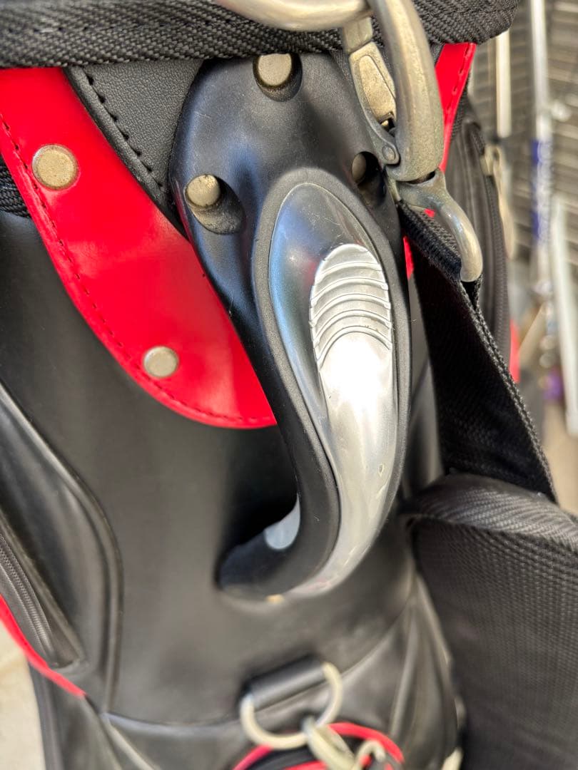 キャロウェイ　Callaway ゴルフバッグ　ブラック&レッド　14分割