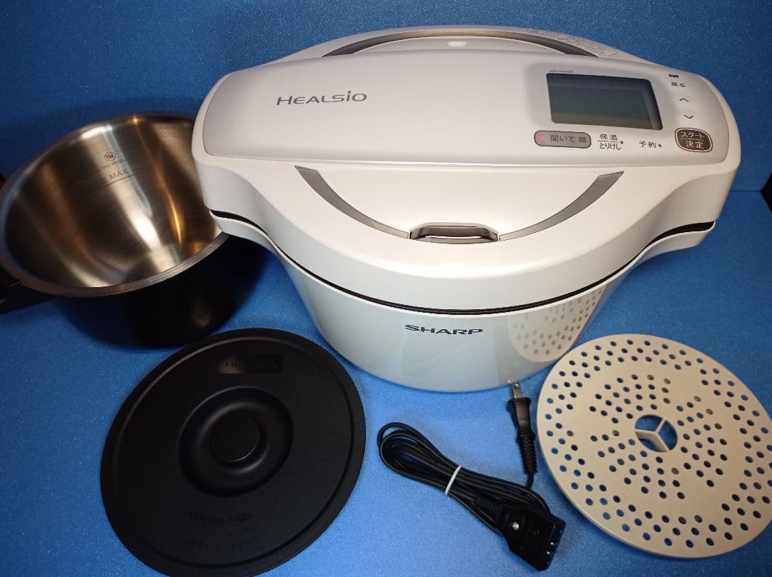 2021年製　SHARP ホットクック KN-HW16E-W ホワイト 1.6L