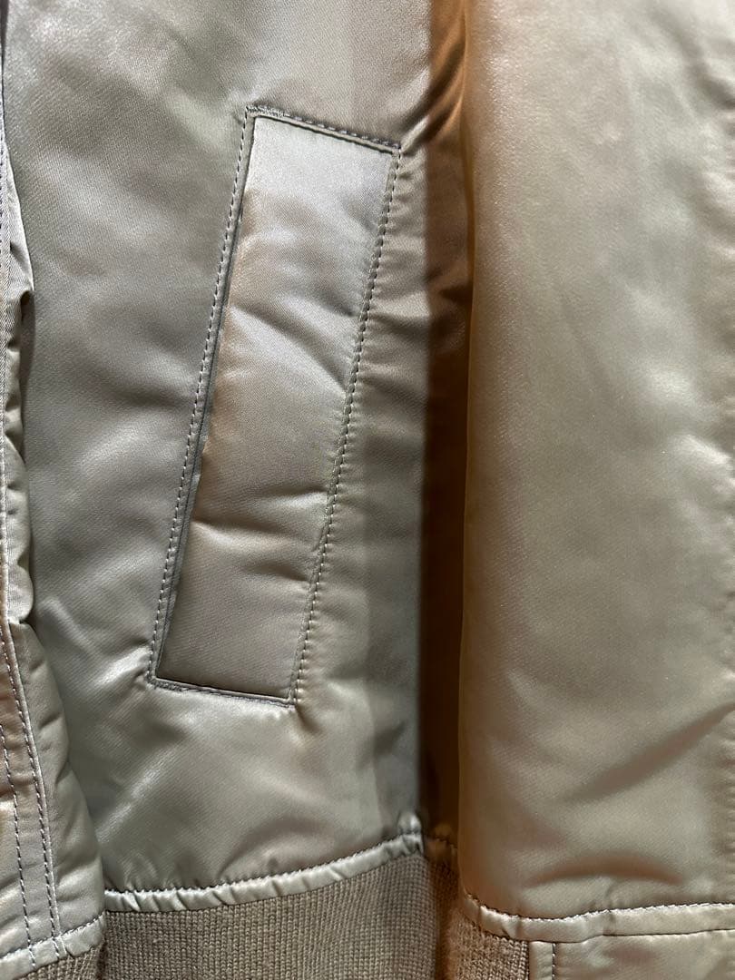 SACAI NYLON TWILL MA-1 BLOUSON サカイ　ブルゾン