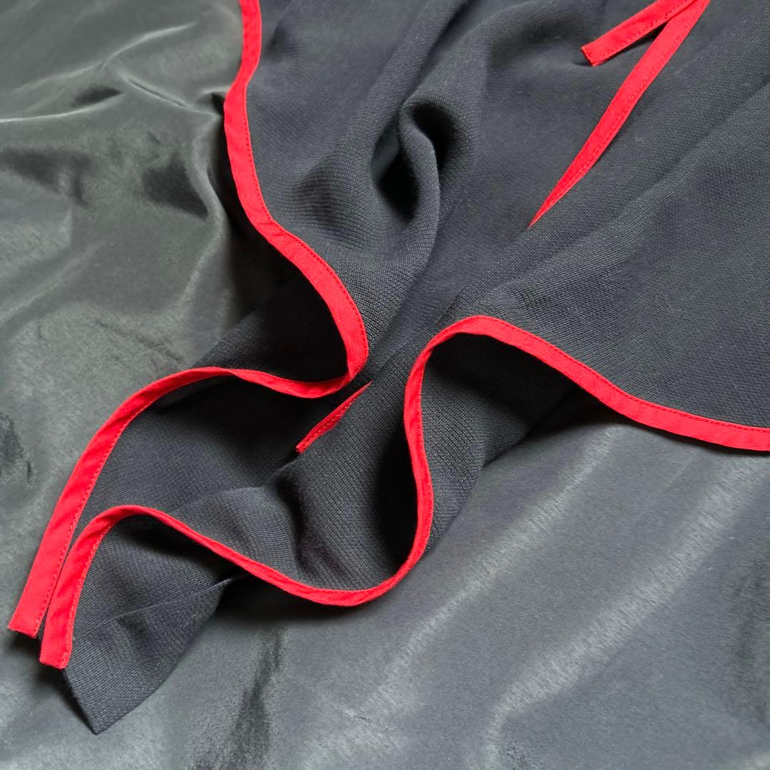 ロエベ　ロングシャツ　シャツドレス　袖シースルー　ターンアップ