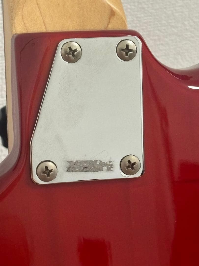 Jelly Belly BEAN IN THE USAエレキギター レッド