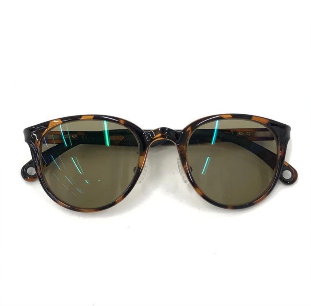 【美品】ZEQUE Juno　ゼクー ジュノ 偏光サングラス ブラウンデミ