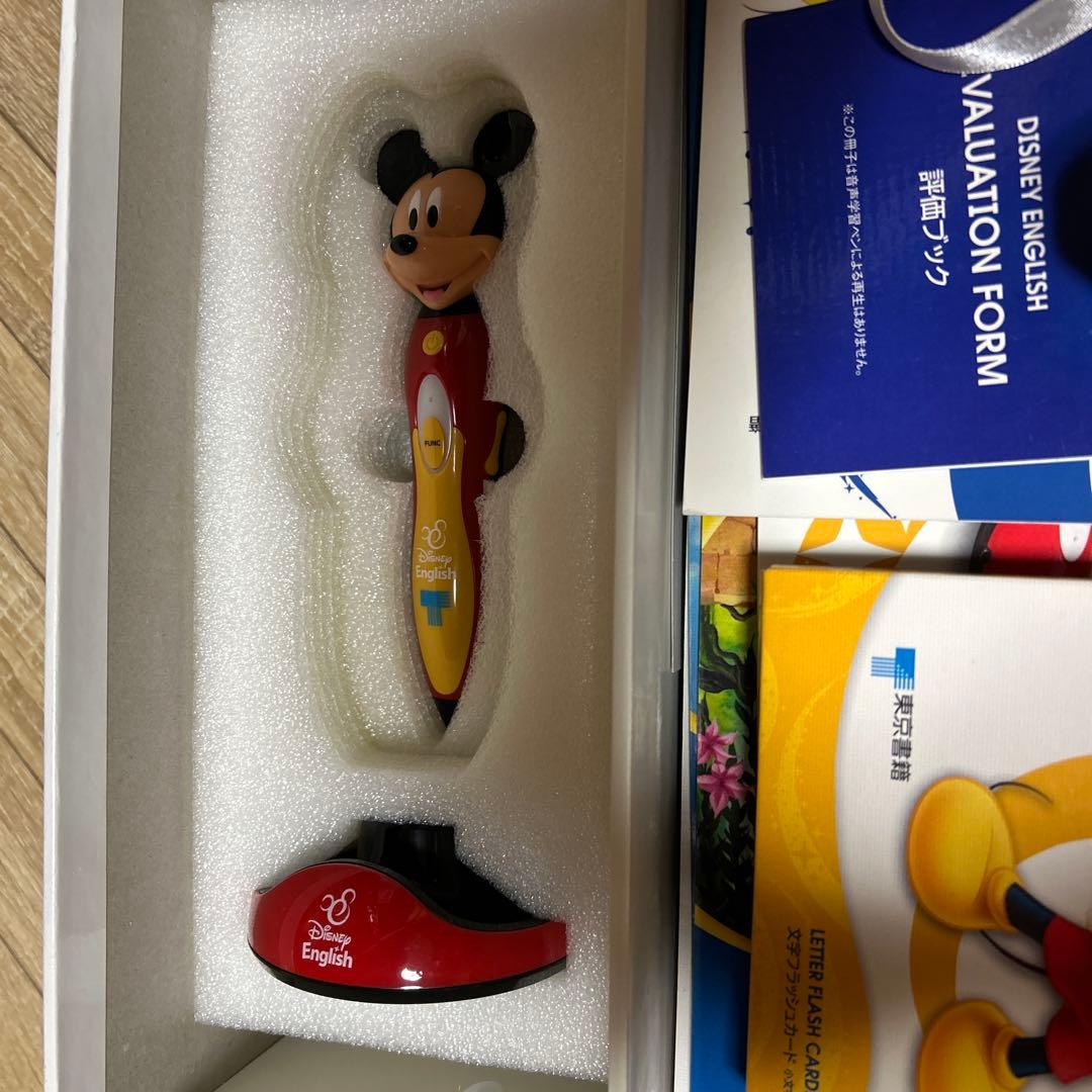 おまけ付きディズニーイングリッシュ ミッキーの音声学習ペン付き キット (テ…