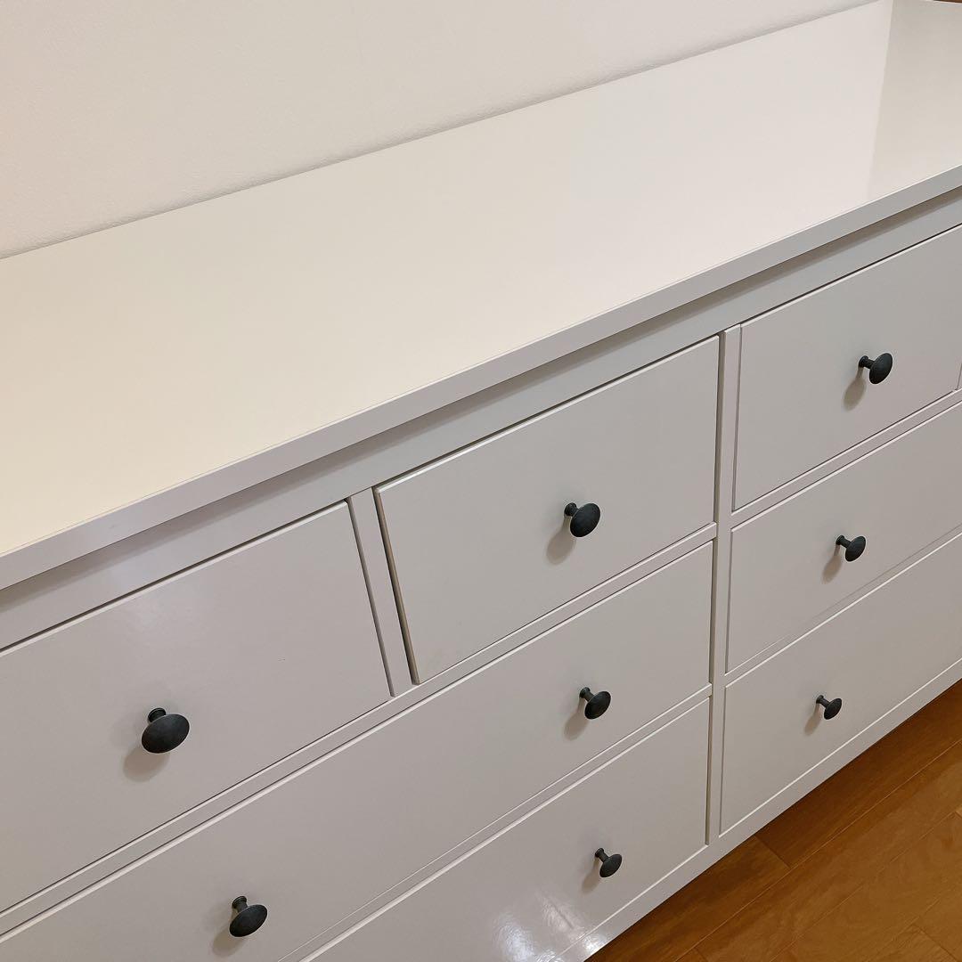 【かな】IKEA HEMNES ヘムネス　チェスト　タンス