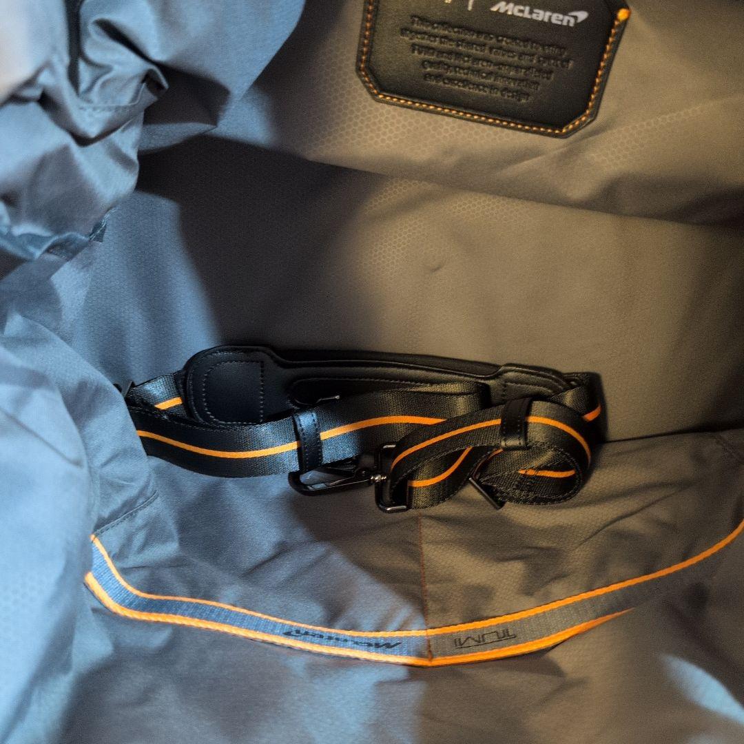 【中古】Tumi M-Tech Mテック ソフトサッチェル バッグ オレンジ